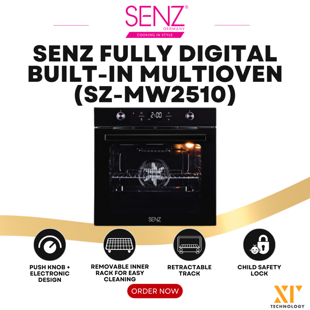 SENZ FULLY DIGITAL BUILT-IN MULTIOVEN (SZ-MW2510)