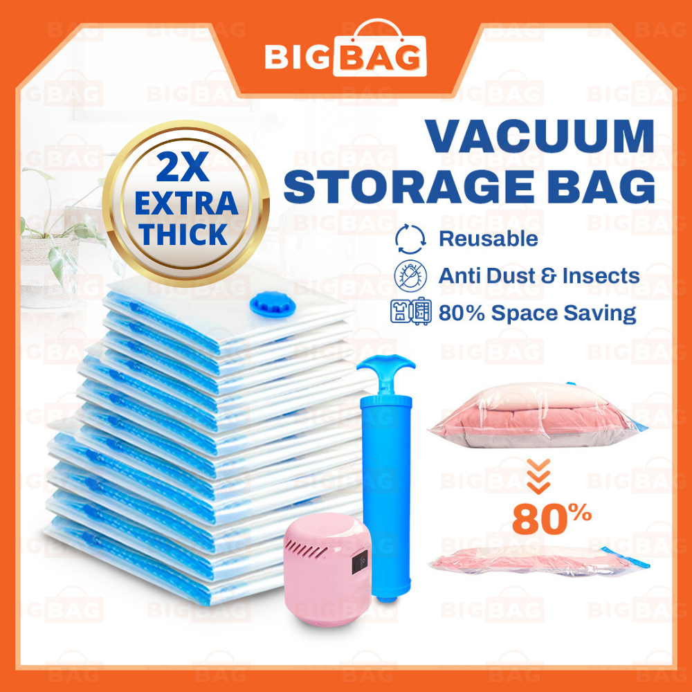 Vacuum Bag Clothes Organization Vacuum Storage Bag Vacuum Plastic Bag With Electric Pump Plastik Vacum Bag