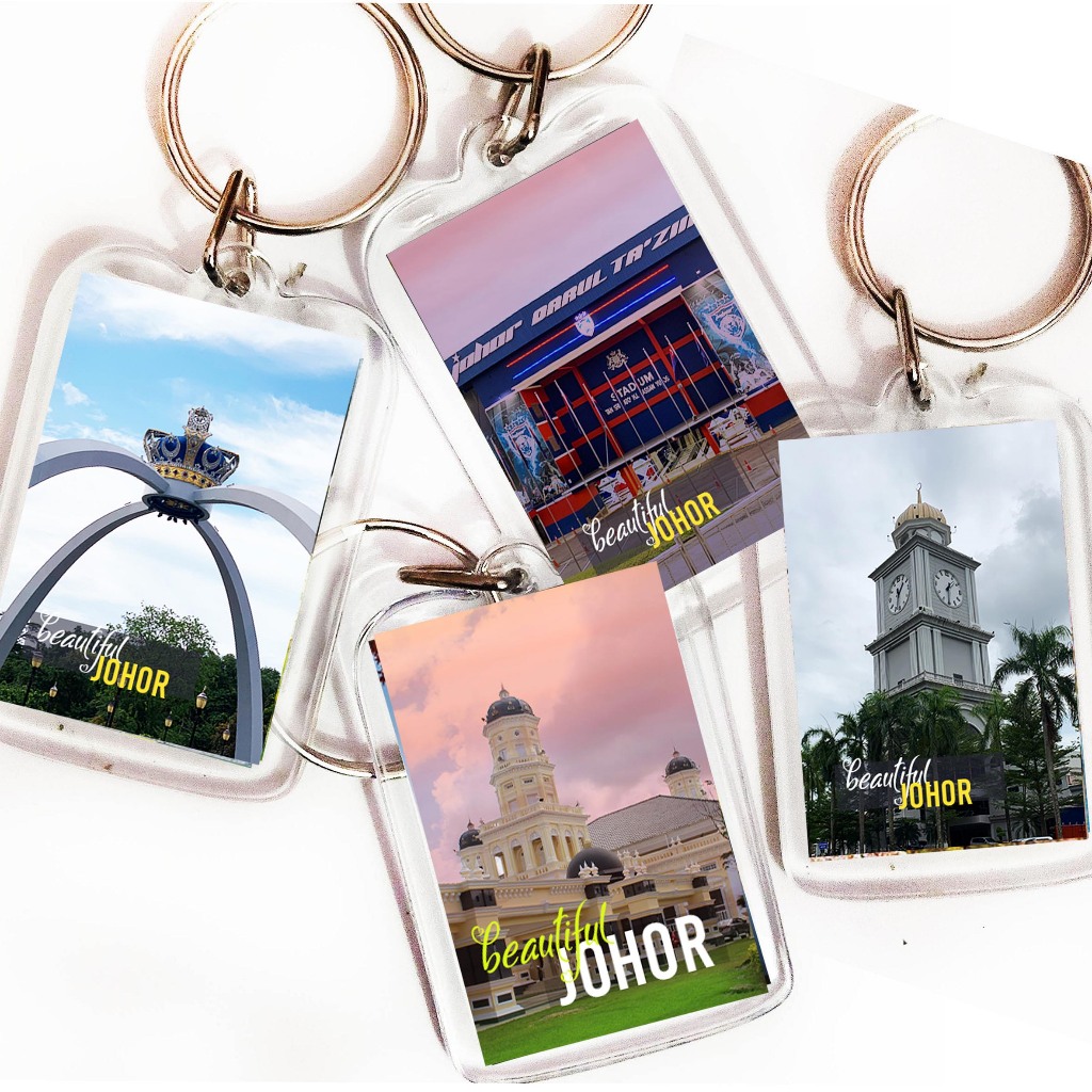 Keychain Johor Bharu JB JDT Souvenir