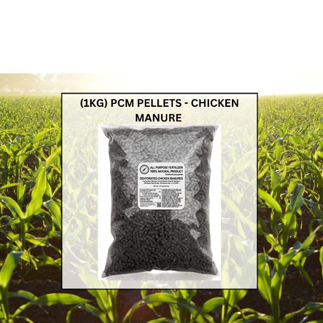 (1KG) PCM PELLET/CHICKEN MANURE/TAHI AYAM