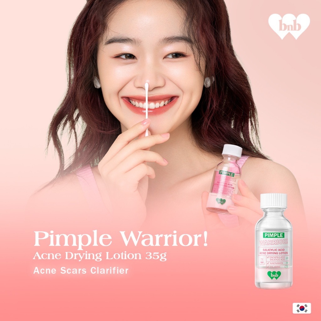 [LIVESTREAM EXCLUSIVE] BNB barenbliss Pimple Warrior Salicylic Acid Acne Drying Lotion [Acne Spot Treatment] 35g