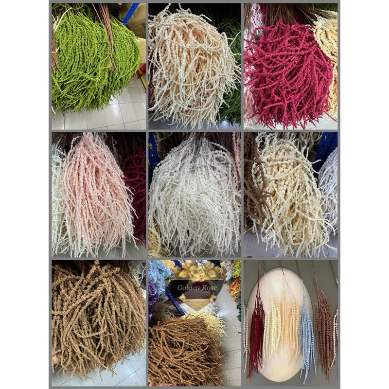 Bunga Amaranthus Artificial Hanging Plant Bunga Juntai Decor Bunga Foam dia Memang Cabut Tak Blh Terima Jangan Beli Ya
