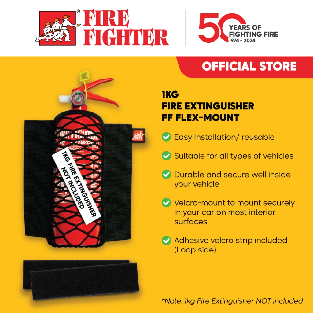 FF Flex-Mount (Fire Extinguisher holder for car)