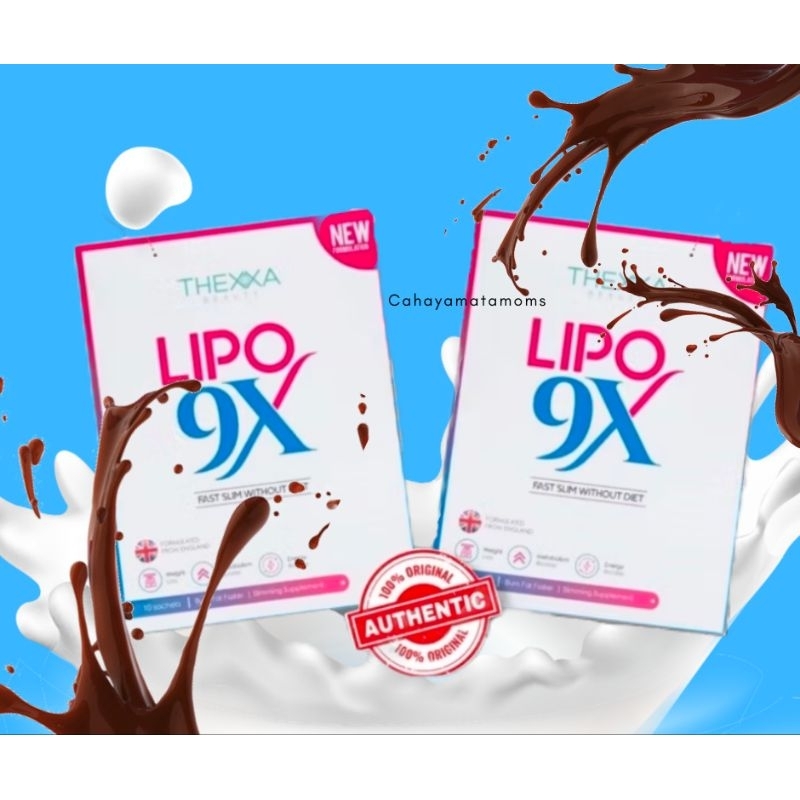 2BOX THEXXA LIPO9X  ( LIPO 9 X BERPERISA CHOCOLATE SEDAP )