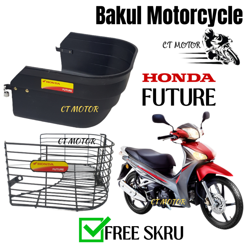 CJM Bakul Raga Motorsikal HONDA FUTURE – Termasuk Set Skru Percuma ( basket motorsikal )