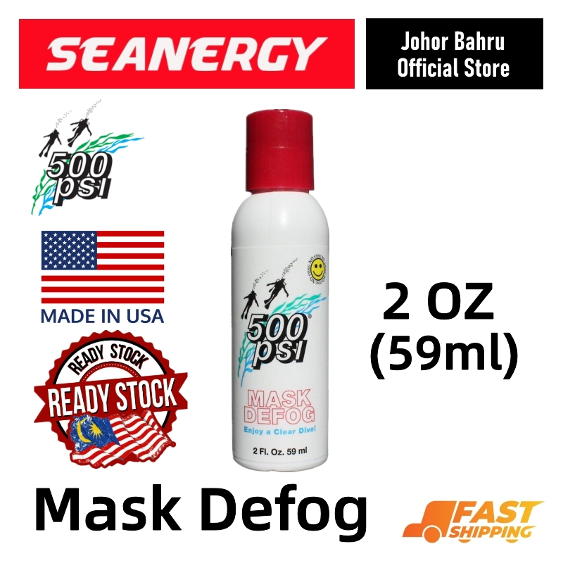 500PSI Defog Antifog for Scuba Diving Mask Snorkeling Mask Freedive Mask