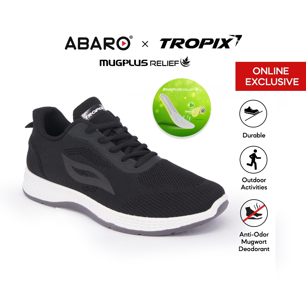 [Online Exclusive] ABARO SPA776X1 TROPIX Men Sneakers with Mugwort Insole / Super Light Running Shoes/Kasut Sukan/Sport