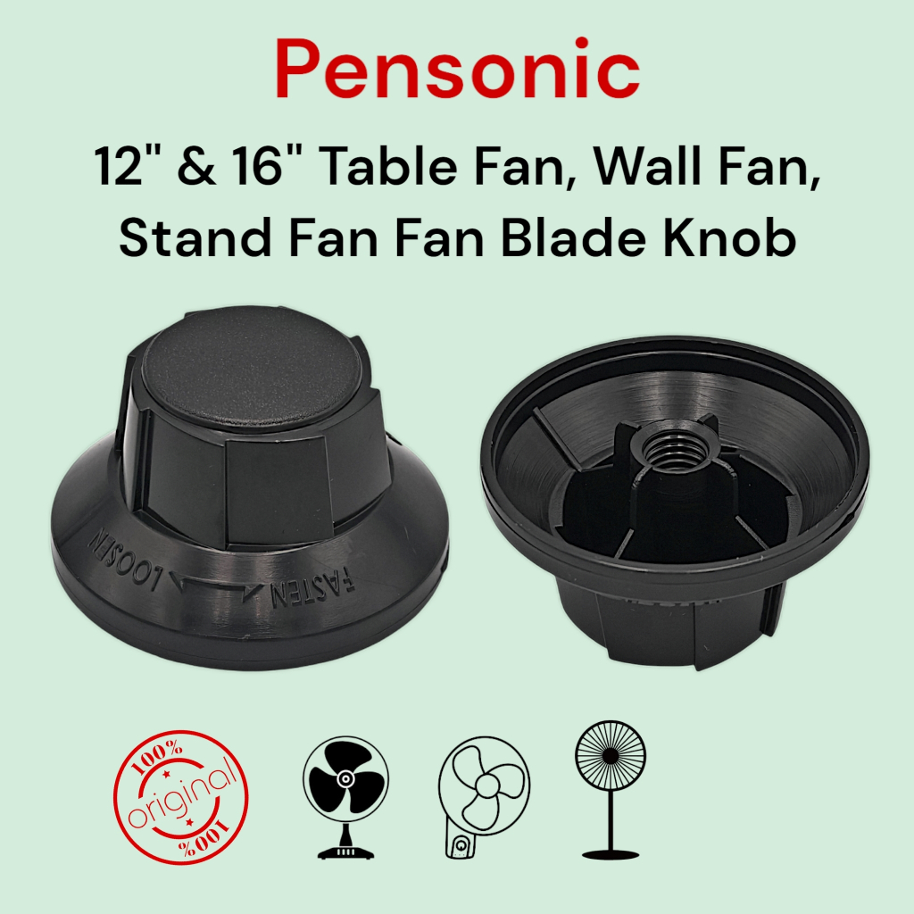 **Original** Pensonic 12" And 16" Stand Fan Table Fan Wall Fan Fan Blade Knob