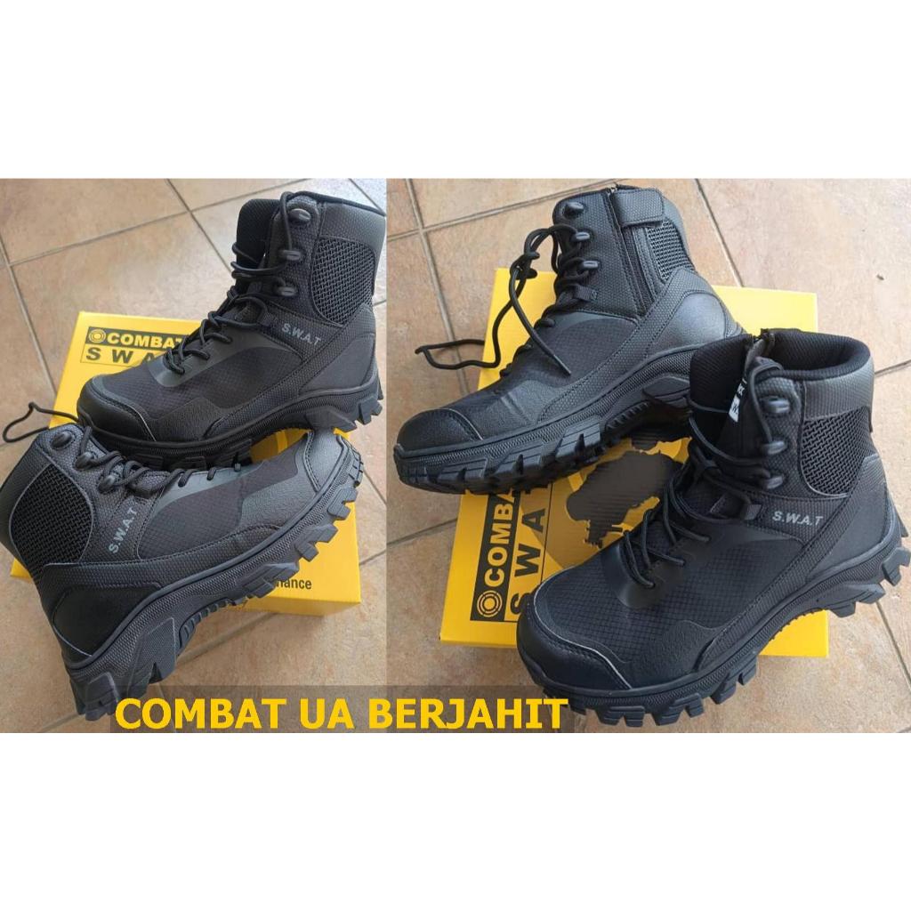 SWAT ALTAMA Leather Boots Kasut Kulit Tactical Boots DELTA Kasut Operasi