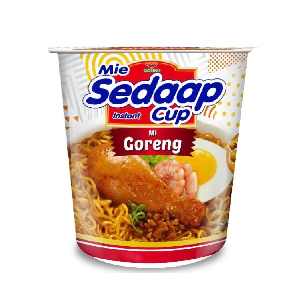 Mie Sedaap Cup- Goreng Asli/ Korean Spicy Chicken/Soto/Baso Spesial/Korean Spicy Soup/Ayam Jerit/Baso Bleduk