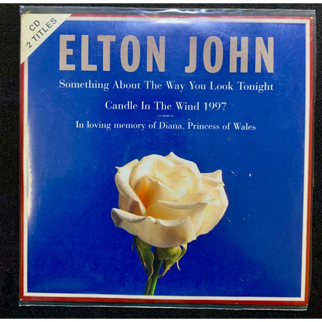 Elton John - Something About The Way You Look Tonight / Candle In The Wind 1997 (CD CARDED, EU, 1997) DCG39