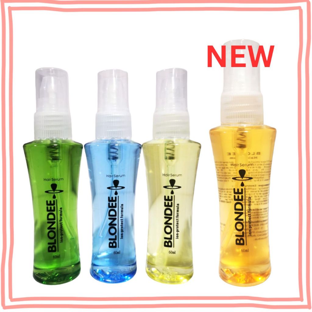 Borong Product salon Blondee Hair Serum/Hair Tonic/Keratin Leave In/Hair Oil 60ml
