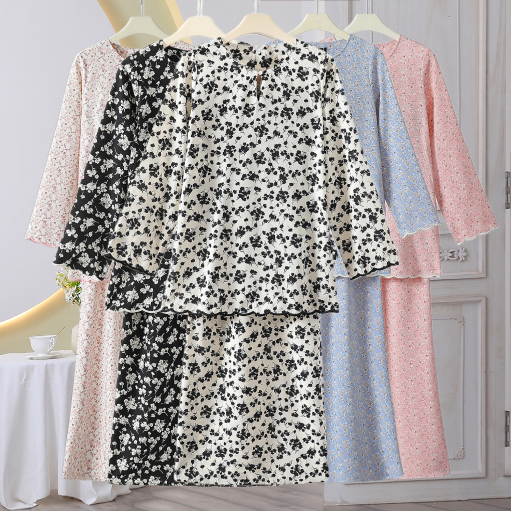 PickOne Fashion baju raya 2025 viral Jaclyn Kurung Sulam kurung klasik style aesthetic elegant terbaru plain WI202A