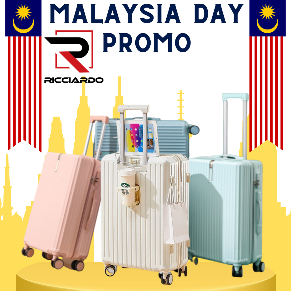 B08A Premium PVC+ABS Material Luggage (Luggage, Beg Bagasi, Haji Bag, 行李箱)