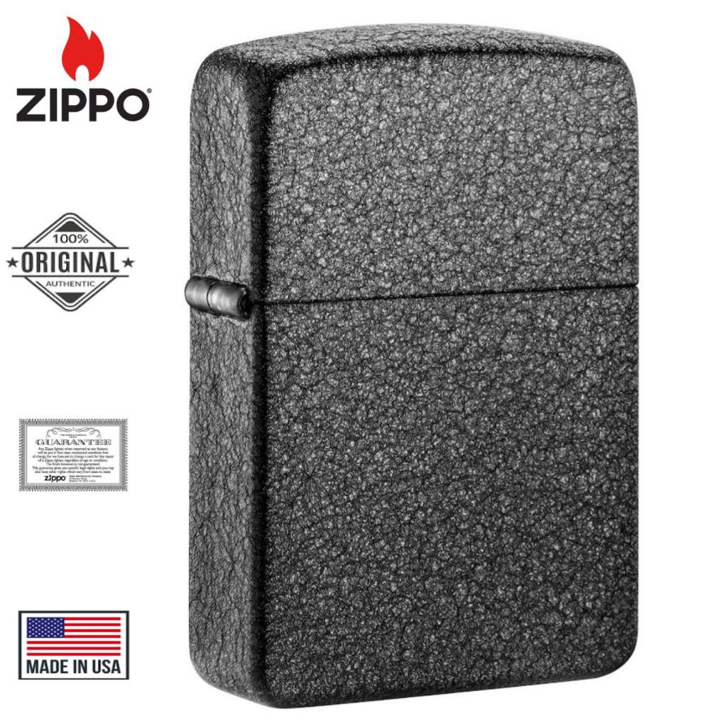Zippo Black Crackle 1941 Replica 28582