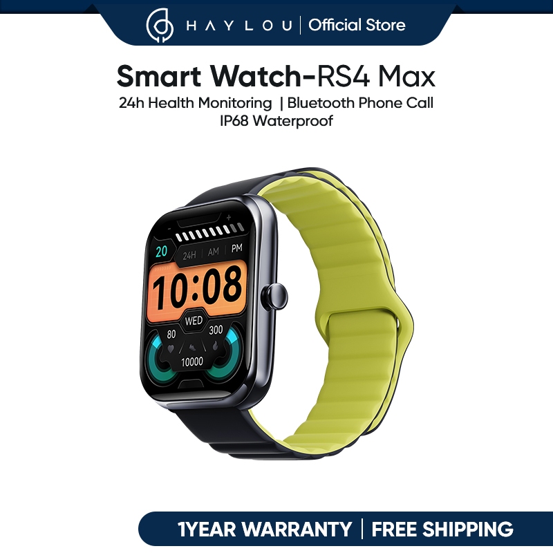 Haylou RS4 MaxRS4 Max Smart Watch 1.91" HD Display Bluetooth Sports Health Management Watch