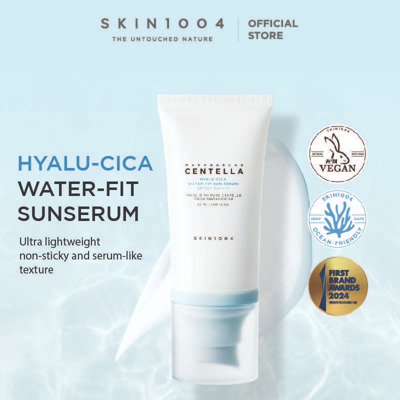 [Pre-Order] SKIN1004 Madagascar Centella Hyalu-Cica Water-Fit Sun Serum SPF50 PA++++