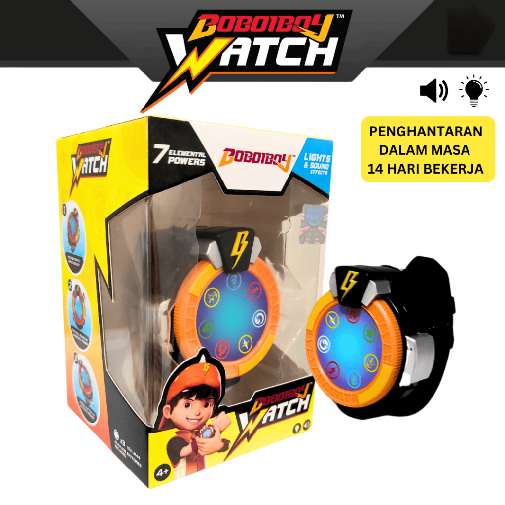 BoBoiBoy Watch With Sound And Light