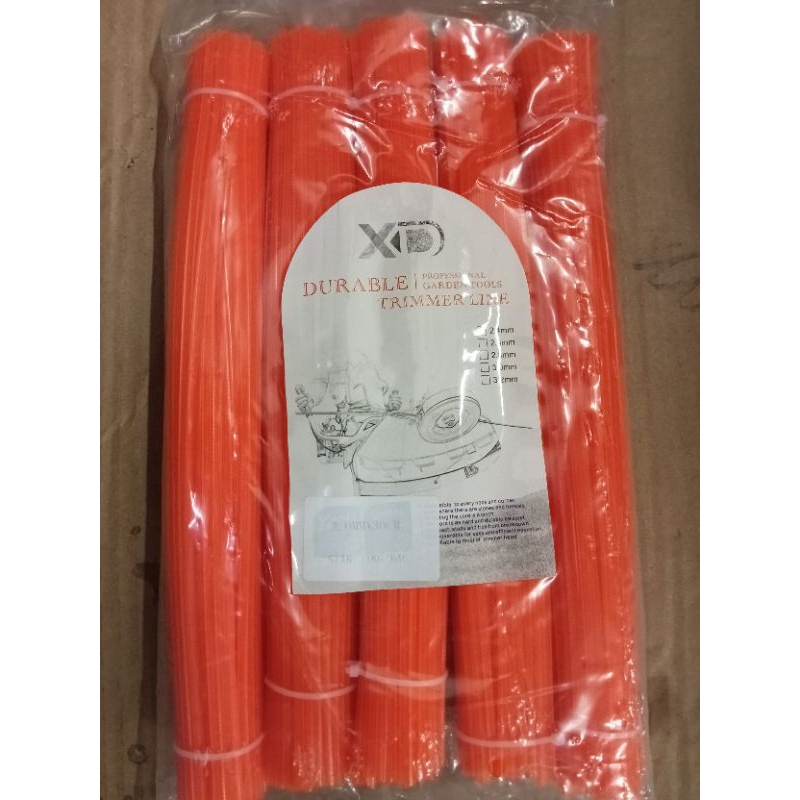 3.0mm Precut Nylon Grass Trimmer Line / Tali Nylon Mesin Potong Rumput 1 kg