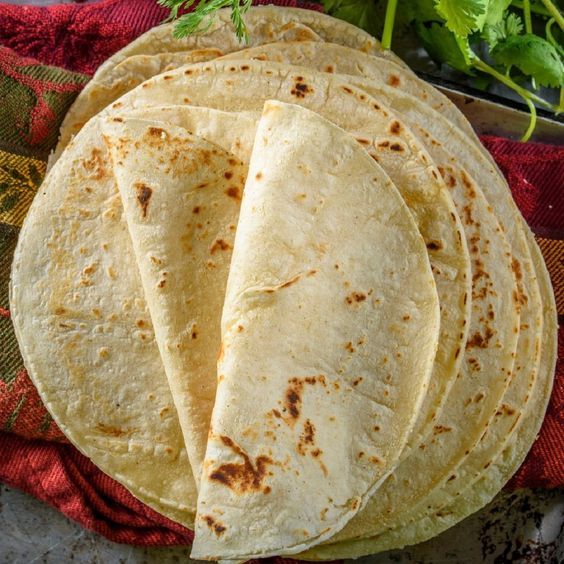 Tortilla Bread Fresh and Soft Wraps - 20 Pieces Bread
