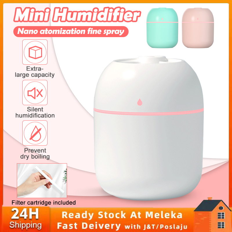 USB Mini Air Humidifier New Aroma Diffuser 220ml Air Purifier Sprayer Portable Home Appliance Electric Humidifier 加湿器