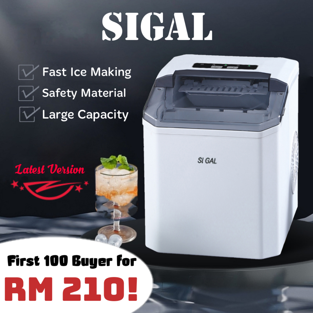 Ice Maker Machine Mesin Ais Batu Ice Cube Maker Making Ais Ice Making Machine Portable 制冰机 Pembuat ais batu