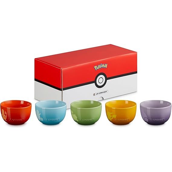 Le Creuset Pokemon Sphere Rice Balls (Set of 5)【Top Quality From Japan】