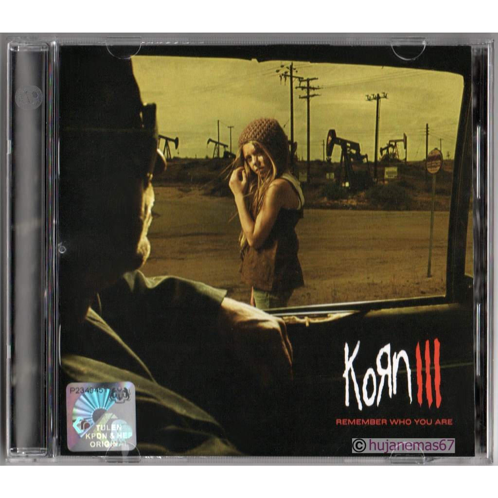 KORN III - Remember Who You Are 2010 WARNER MUSIC ORIGINAL CD (ALTERNATIVE METAL / RAP METAL)