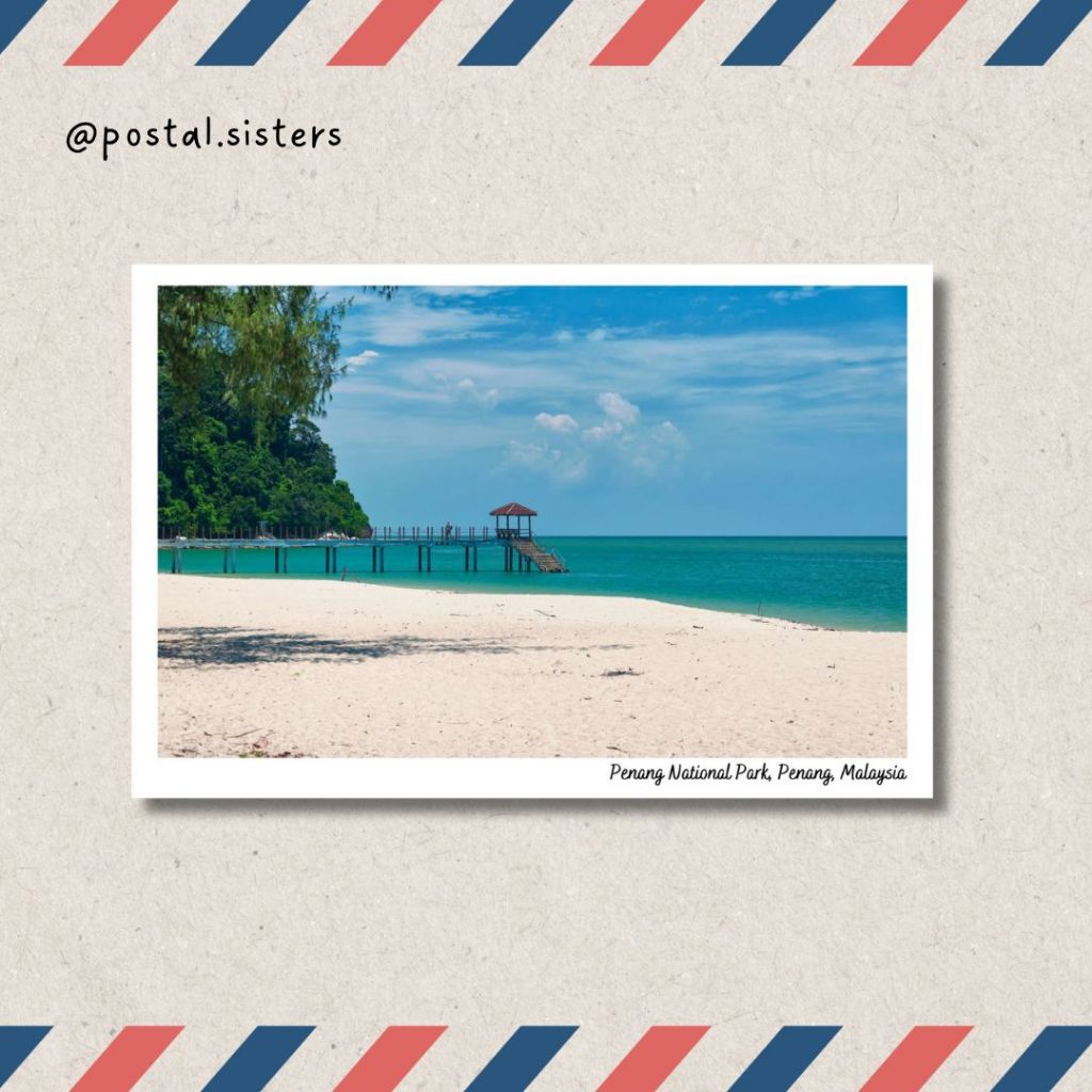 Malaysia Postcard Penang National Park (Pulau Pinang) A6 Post Card
