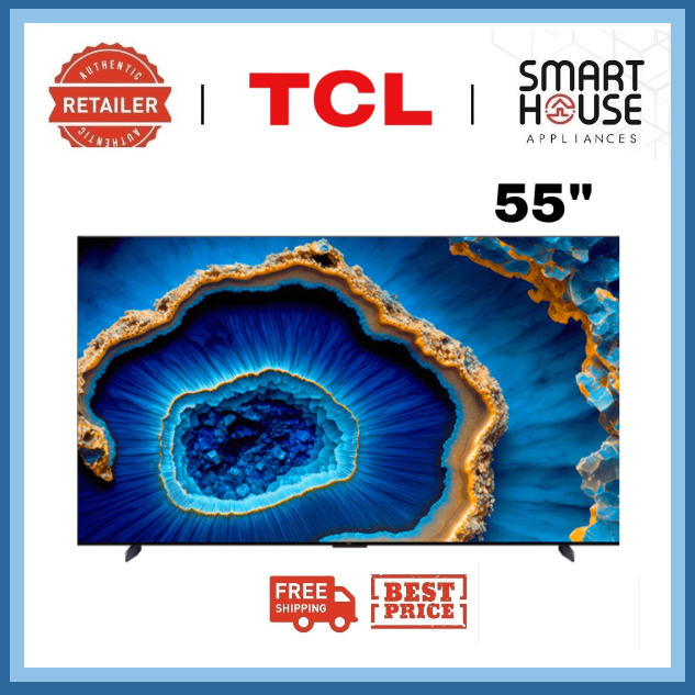 FREE SHIPPING !! TCL C755 55 inch QD Mini LED Google TV 55C755