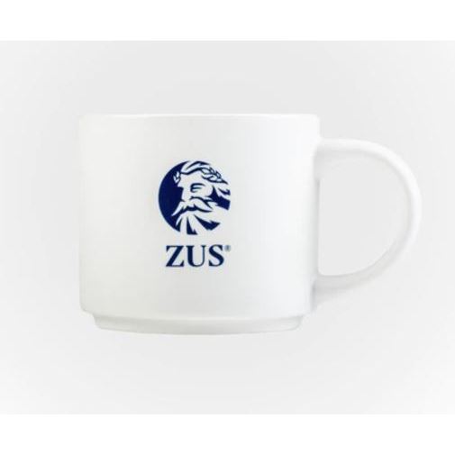 ZUS OG Ceramic Mug - Cloud White color (16oz 470ml)