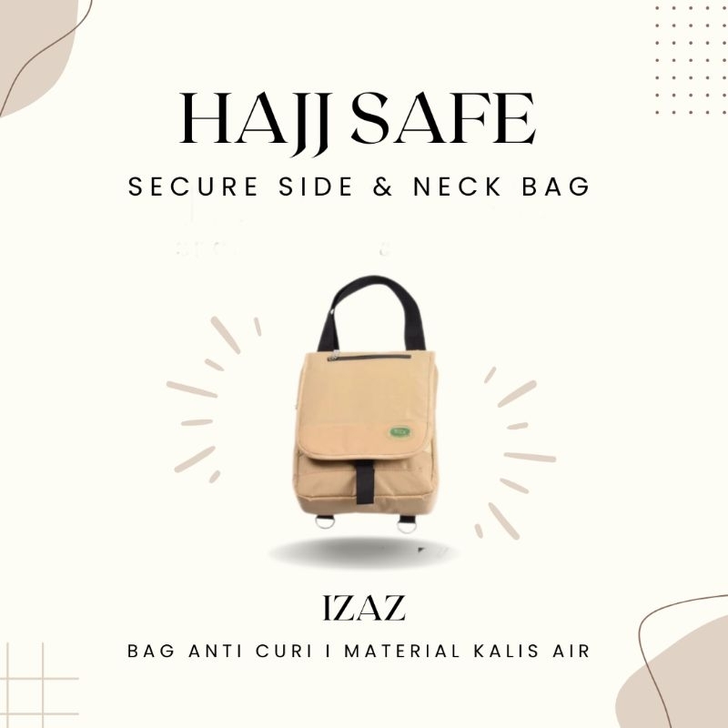 Hajj Safe Hajj & Umrah - Secure Side & Back Pack