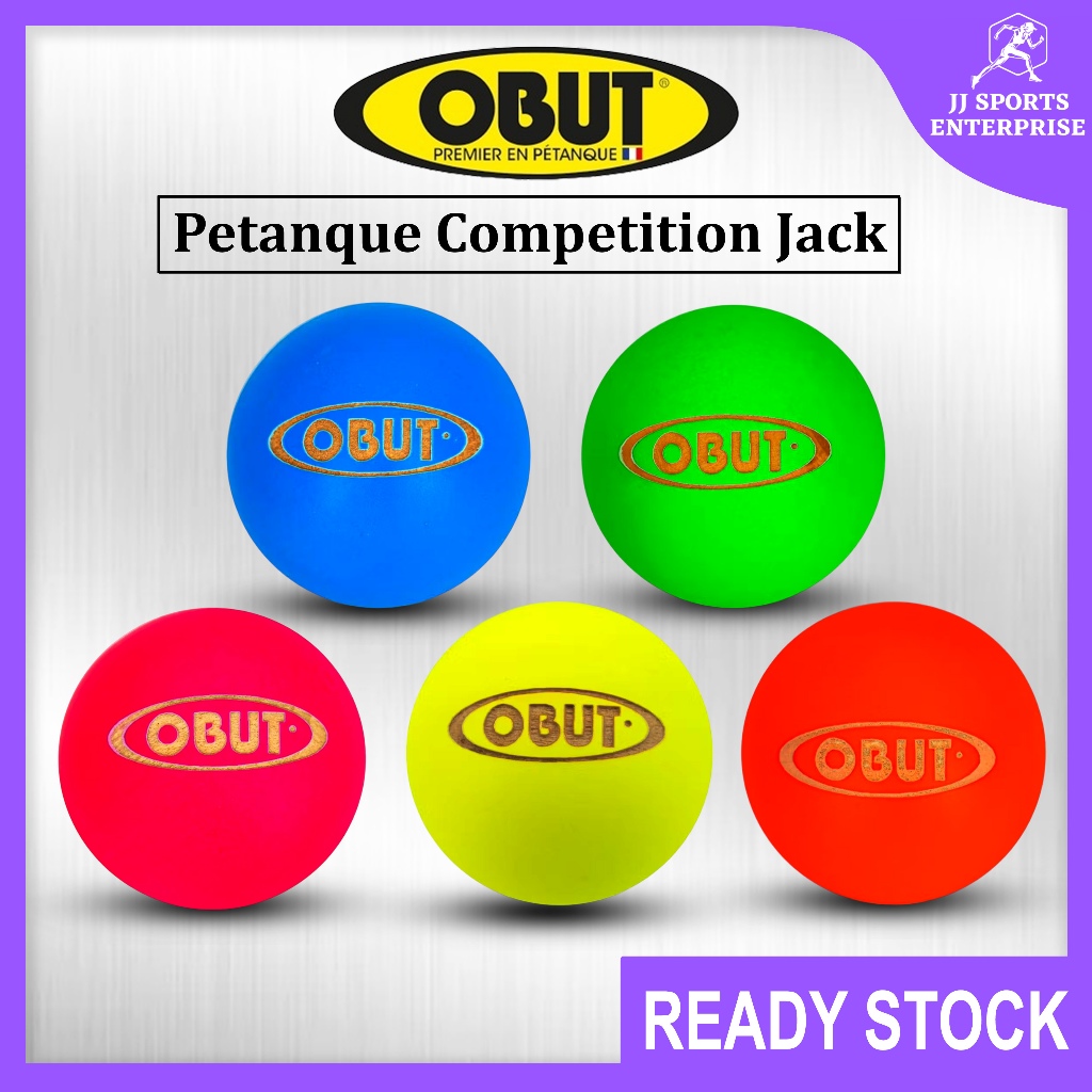 OBUT Petanque Competition Jack Bola Target Pertandingan Cochonnet Wood Ball Petanque Boxwood Jacks French Competition