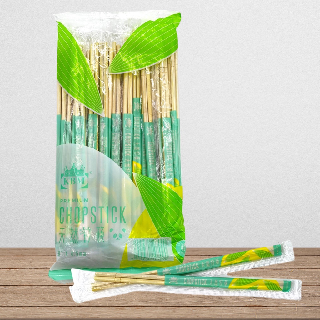 KBM 4.5mm bamboo chopstick (40 pair)