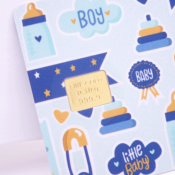 999.9 Gold Mini Gold Bar (0.1g)  足金迷你金片 (0.1g)