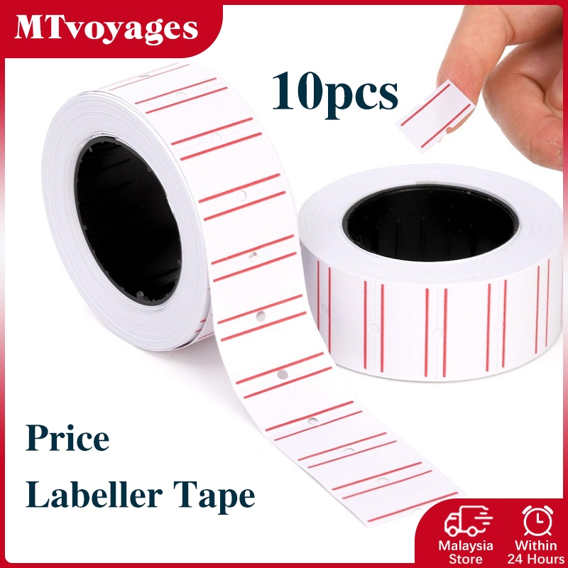 Price Label Tag For Labeller Machine Expire Sticker Tag #5500 Mx5500 Rm Sticker Tag Single-Row Price Paper
