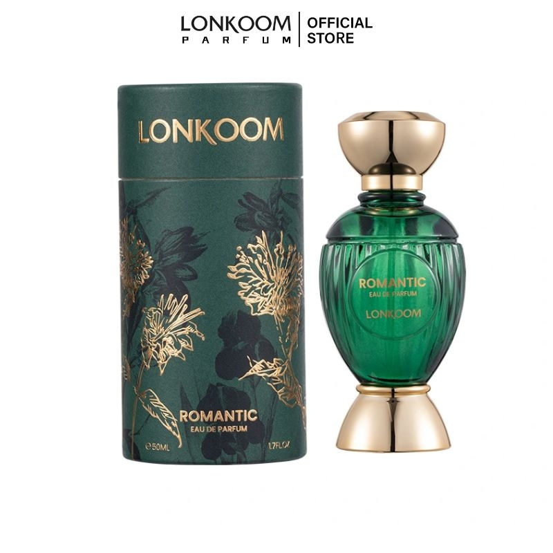 LONKOOM Perfume ROMANTIC/MAGNETIC EDP For Women Giftset Spray Floral Woody Musk/Oriental note(50ml)