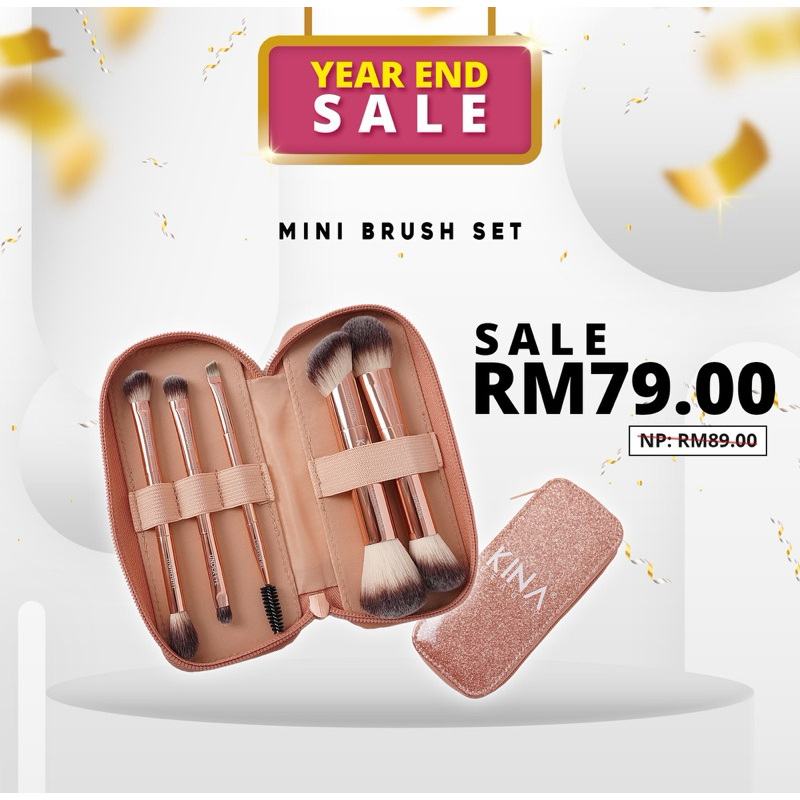 KINA MINI BRUSH SET (LIMITED EDITION)