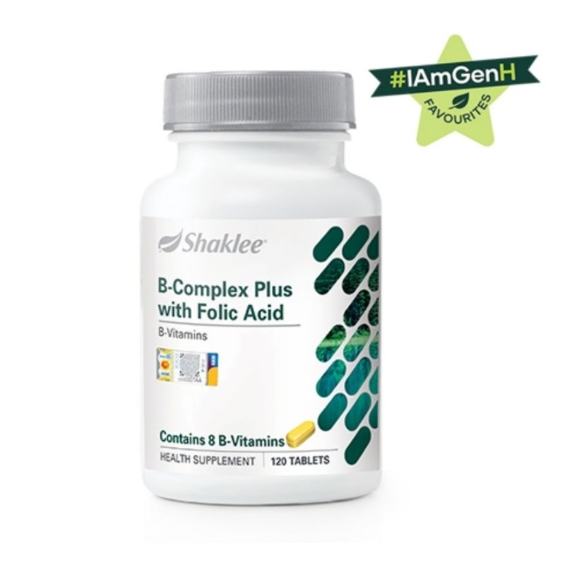 B Complex Plus  Vitamin B with Folic Acid 120 tables