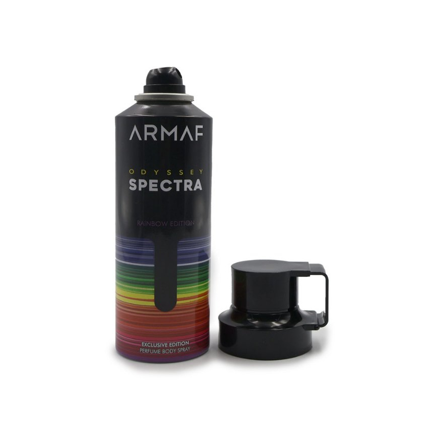 Odyssey Spectara Rainbow Edition 200ml minyak wang Perfume Body Spray Exclusive Edition…