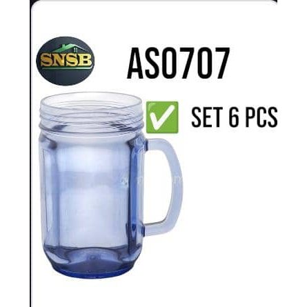 ROYALEWARE AS TUMBLER CLEAR MUG/PLASTIC MUG /CAWAN RESTAURANT