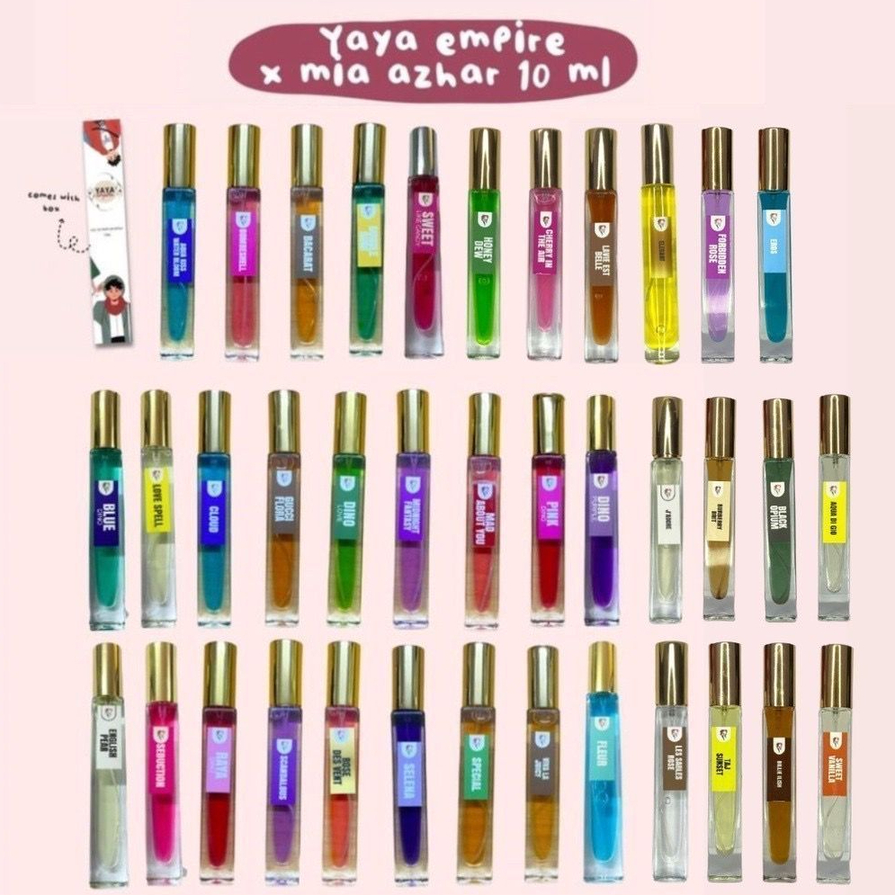 10ML YAYA EMPIRE PERFUMEE 10ml AZAHAR MINYAK WANGI DINO PINK CANDY RAYA FAIRYTALE BACARAT (no box) Special price