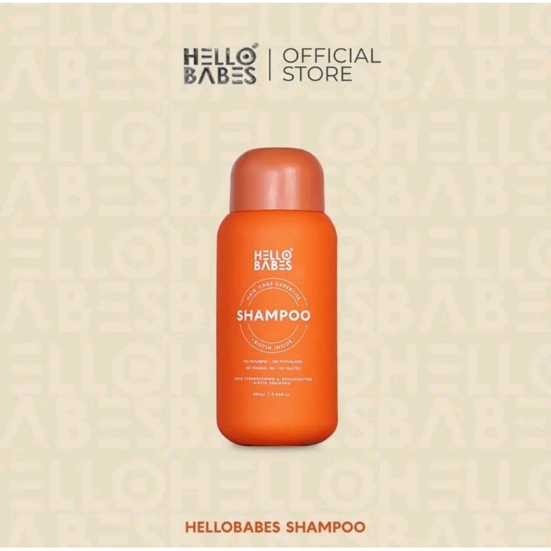 Shampoo Hello Babes 100% anti kelumumur
