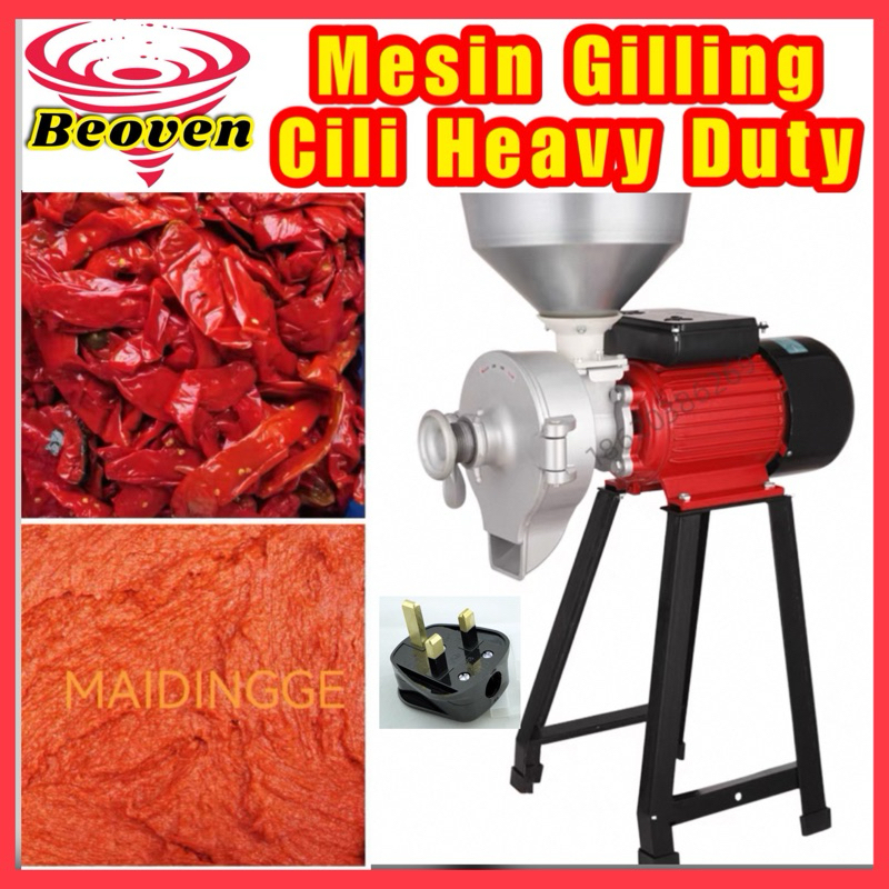 Wet & Dry Grinder Machine. Heavy Duty Grinder #Powder Grinder #Cili Boh & Sambal Grinder #Mesin Gilling Cili Boh