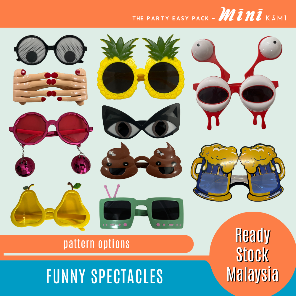 Party Funny LED Light Spec Selfie Party Props Birthday Flower Fruit Disco Hawaii Sun Glasses Glow in the Dark