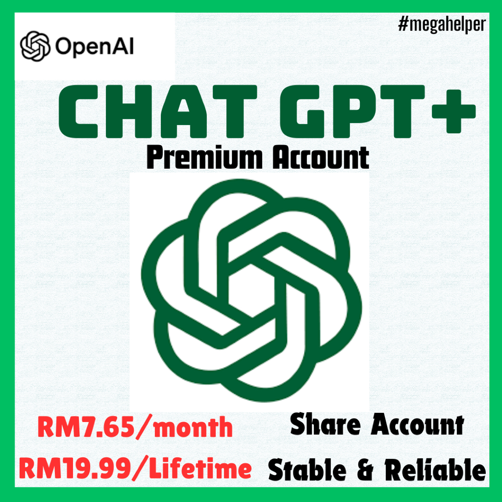 [ONLINE]ChatGPT Plus Premium | Turbo GPT-4 4o Vision | Unlock AI for Smart