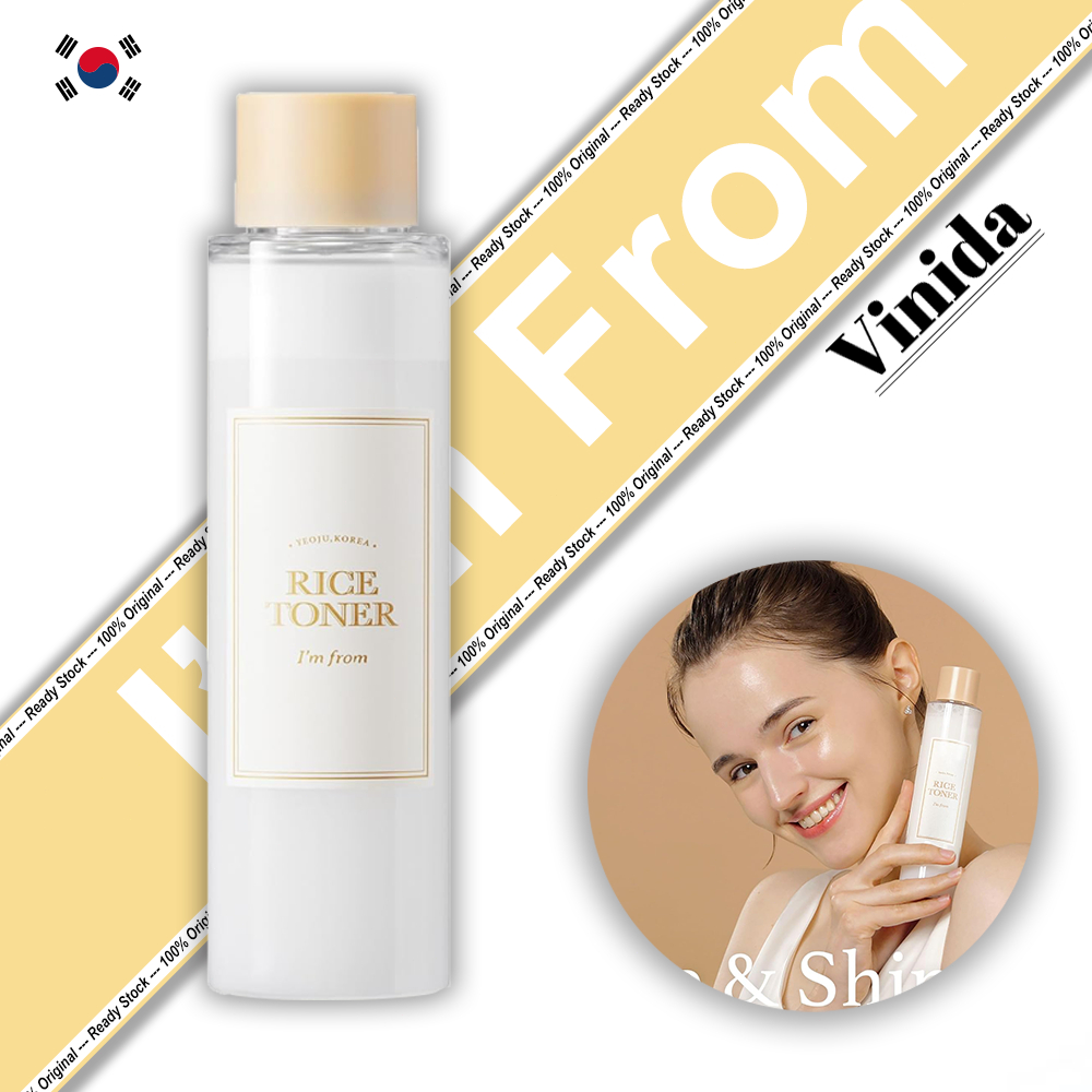 I'm From Miniatures of Rice Toner 150ml, Mugwort Essence Fig Boosting Essence (Rice)