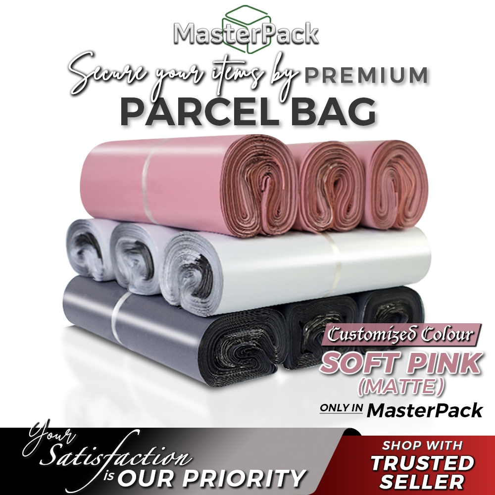 1 PCS Quality courier bag Parcel packaging bag No Pocket Postal plastic mailers Flyers mailing Beg kurier Murah 快递袋