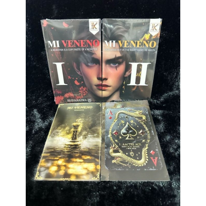 ?READY STOK?KOMBO MI VENENO 1 & 2?HUDANAJWA ?FREE POSTCARD SEKEPING SAHAJA??