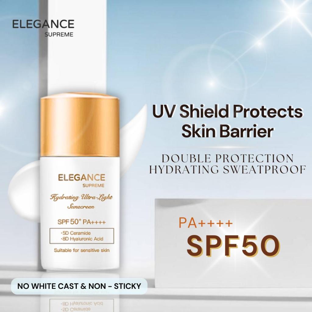 Elegance Supreme Sunscreen 8X Ceramide Serum Sunscreen Stick SPF50+ PA++++  Sun Block 15/30ml